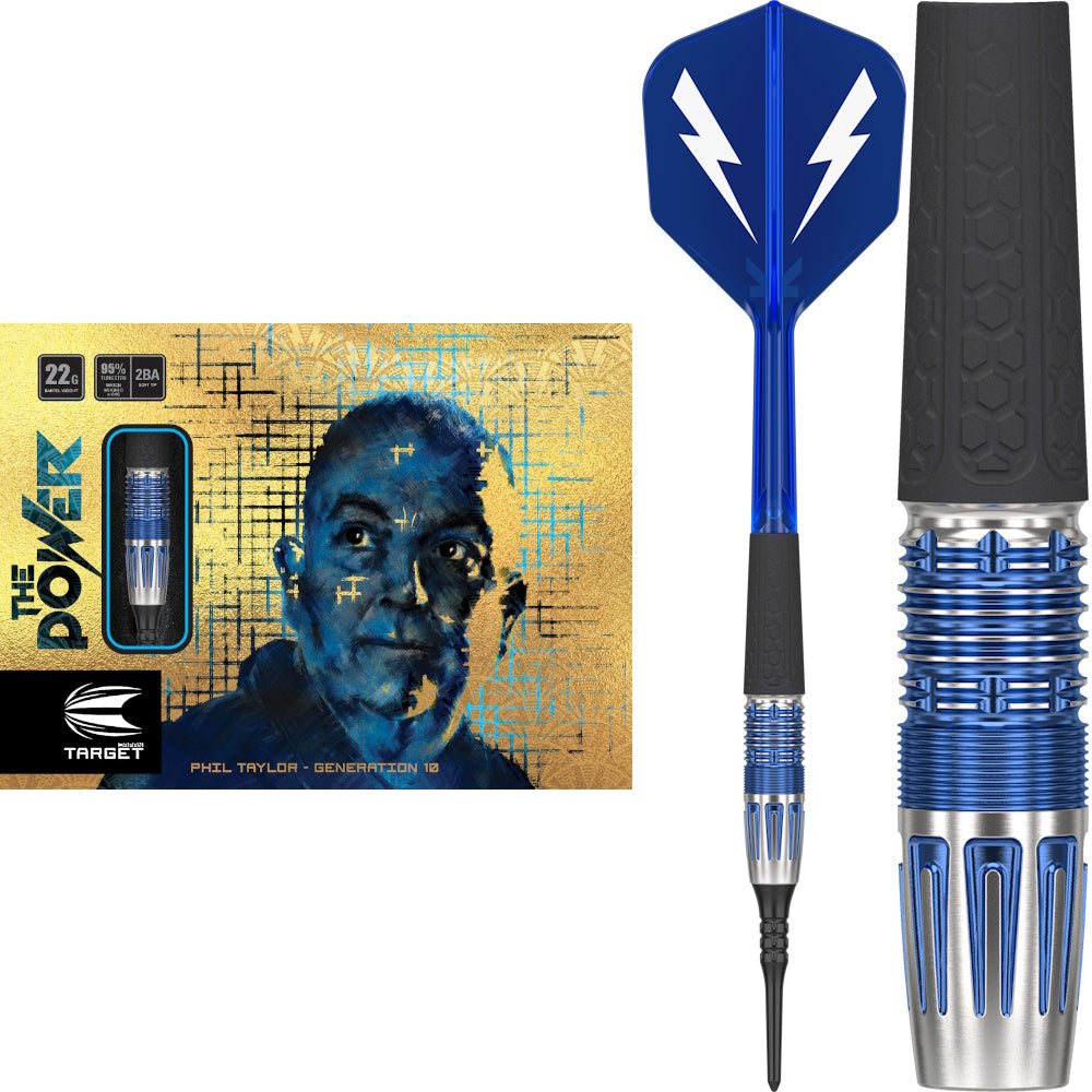 Target Dart Set Phil Taylor Gen 10 Super Darts Edition 22g