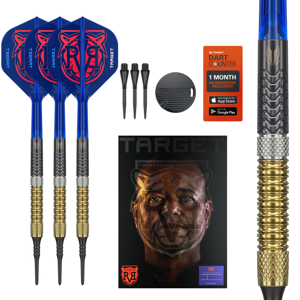 Target Dart Set Raymond Van Barneveld RVB 95 Gen6