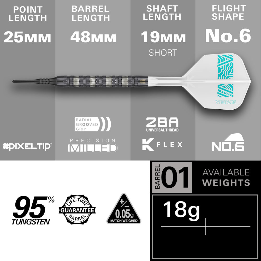 Target Dart Set Rob Cross 95k 18g