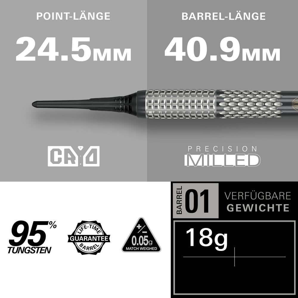 Target Dart Set Stephen Bunting G5 Void 18g