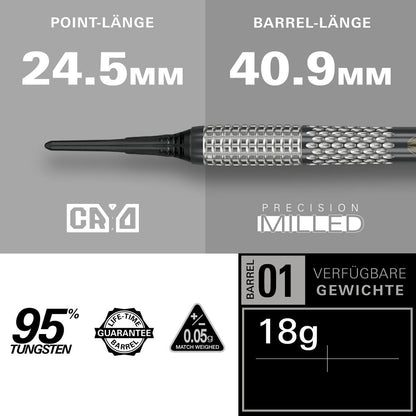 Target Dart Set Stephen Bunting G5 Void 18g