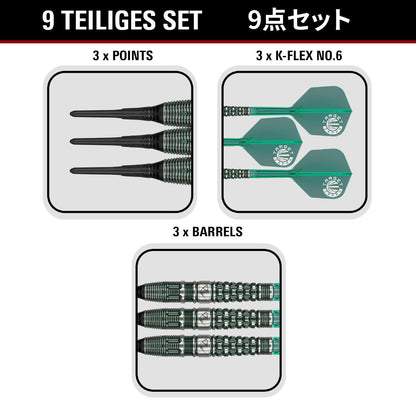 Target Dart Set Tan Phuay Wei Gen 3 19g