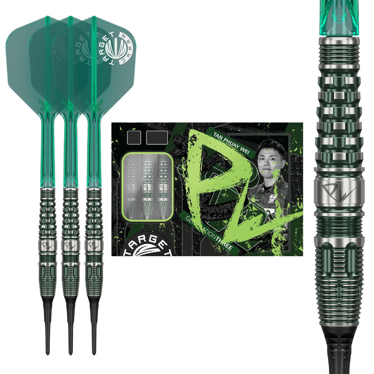 Target Dart Set Tan Phuay Wei Gen 3 19g