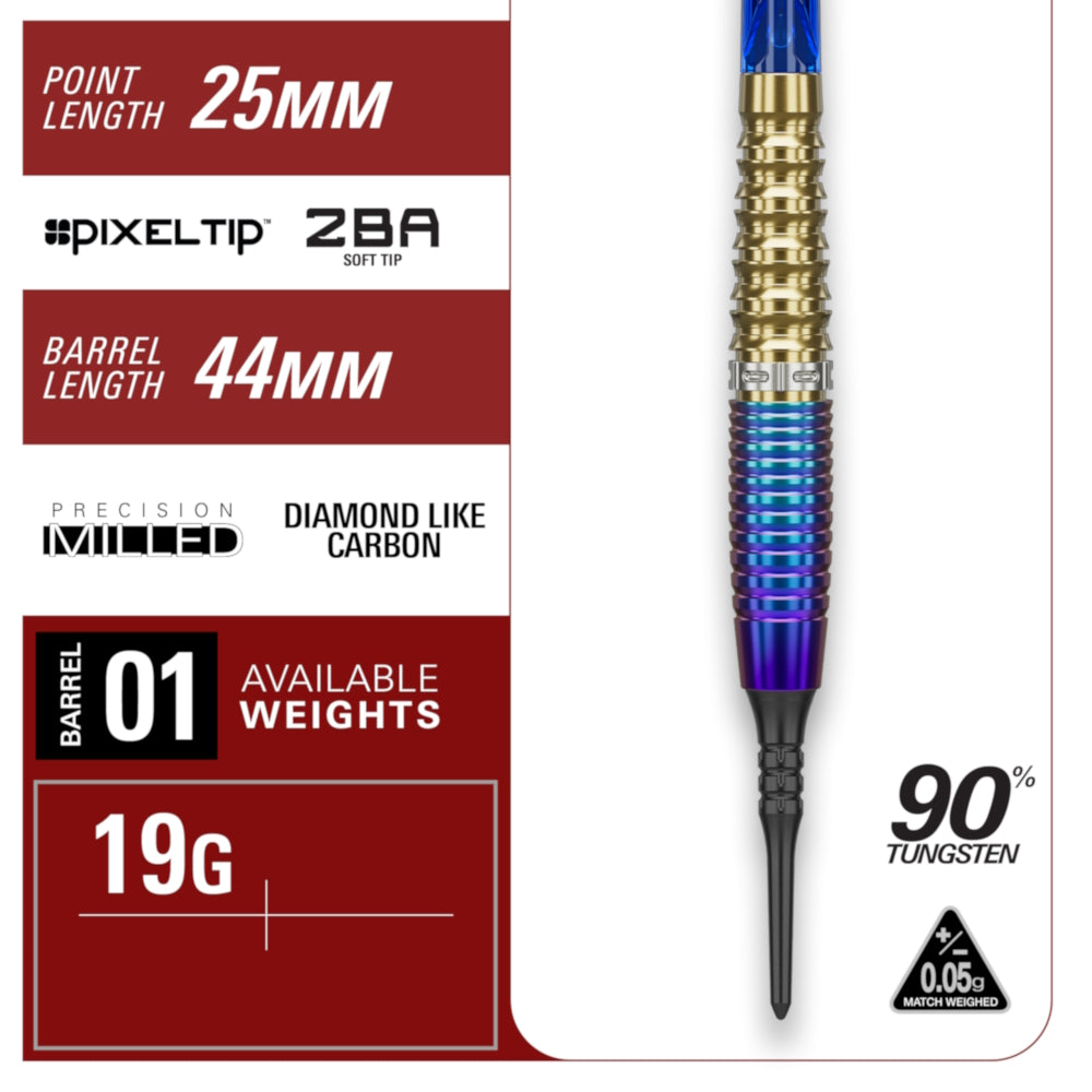 Target Dart Set Tung Suk Zenith Gen 2 19g