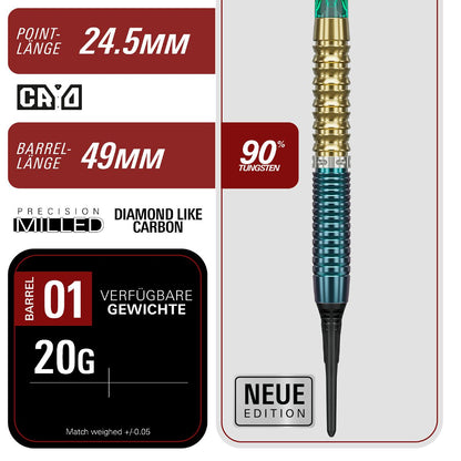 Target Dart Set Tung Suk Zenith Gen 2.5 20g
