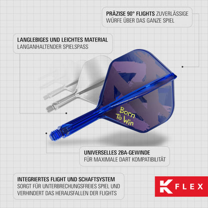 Target Flightsystem K-Flex Luke Littler Born To Win No2
