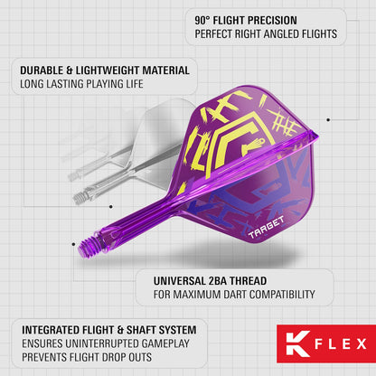 Target Flightsystem K-Flex Luke Littler World Champion No6