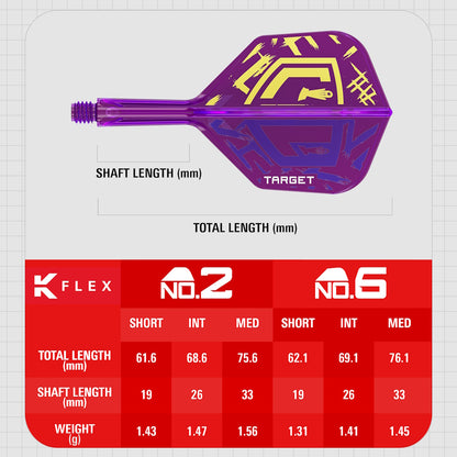 Target Flightsystem K-Flex Luke Littler World Champion No6