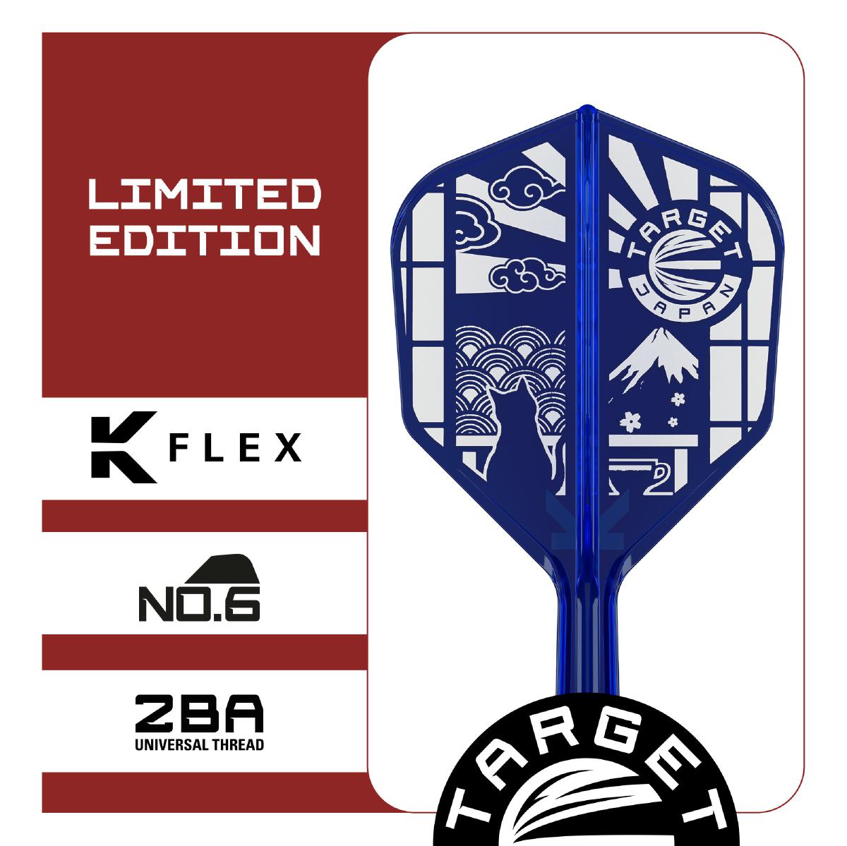 Target Flightsystem K-Flex No6 Blau Limited Edition
