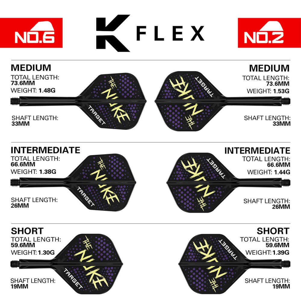 Target Flightsystem K-Flex Luke Littler No2