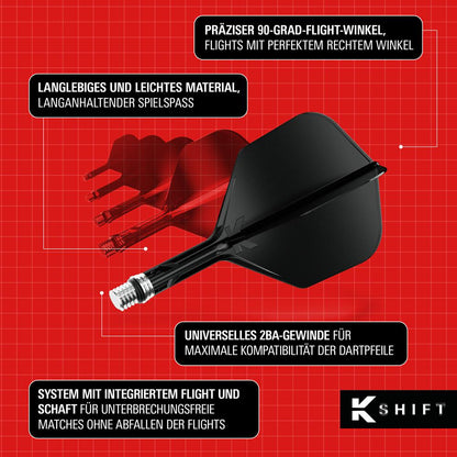 Target K-Shift Flight No2 Schwarz