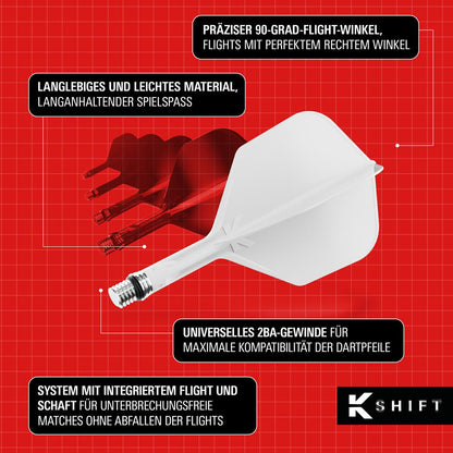 Target K-Shift Flight No2 Weiß