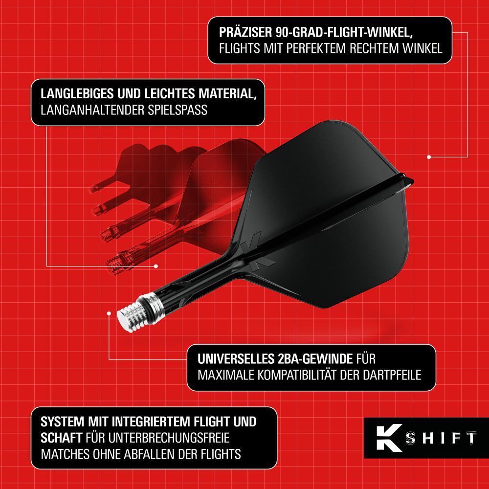 Target K-Shift Flight No6 Schwarz