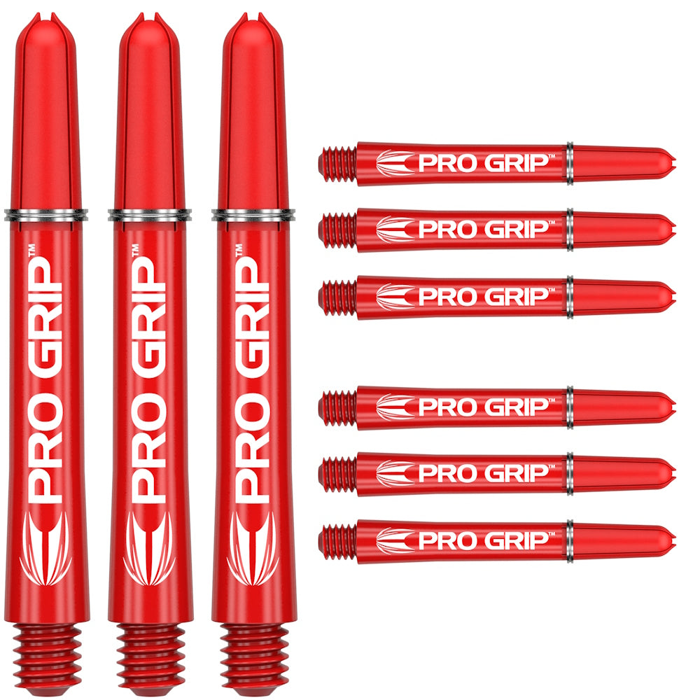 Target Pro Grip Schaft Rot 3er Pack