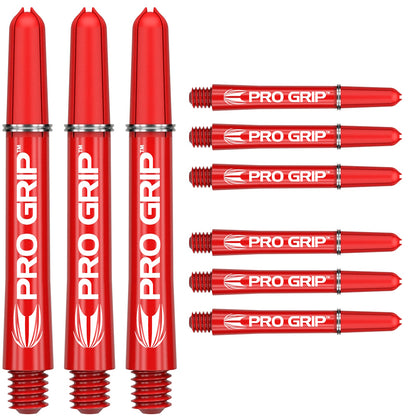 Target Pro Grip Schaft Rot 3er Pack