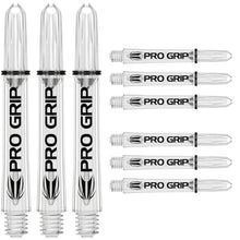 Target Pro Grip Schaft Transparent 3er Pack