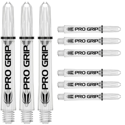 Target Pro Grip Schaft Transparent 3er Pack