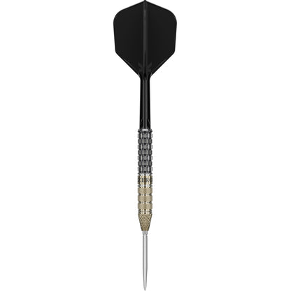 Target Steel Dart Set Black Marque Reyn 24g