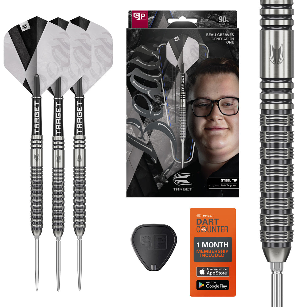 Target Steel Dart Set Beau Greaves G1