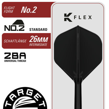 Target Steel Dart Set Black Marque Enzo