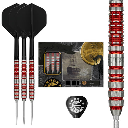 Target Steel Dart Set Black Marque Spinel