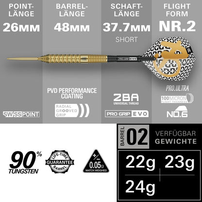 Target Steel Dart Set Bolide Envy 02