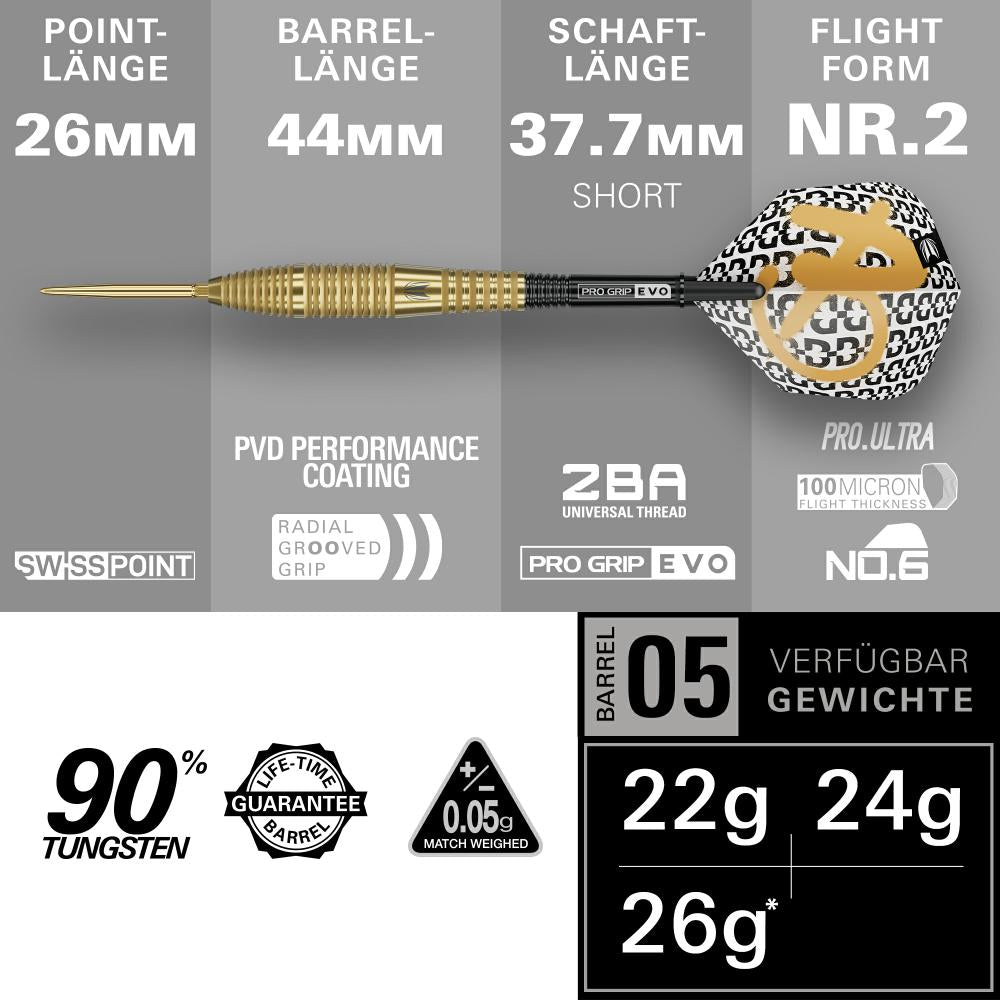 Target Steel Dart Set Bolide Envy 05
