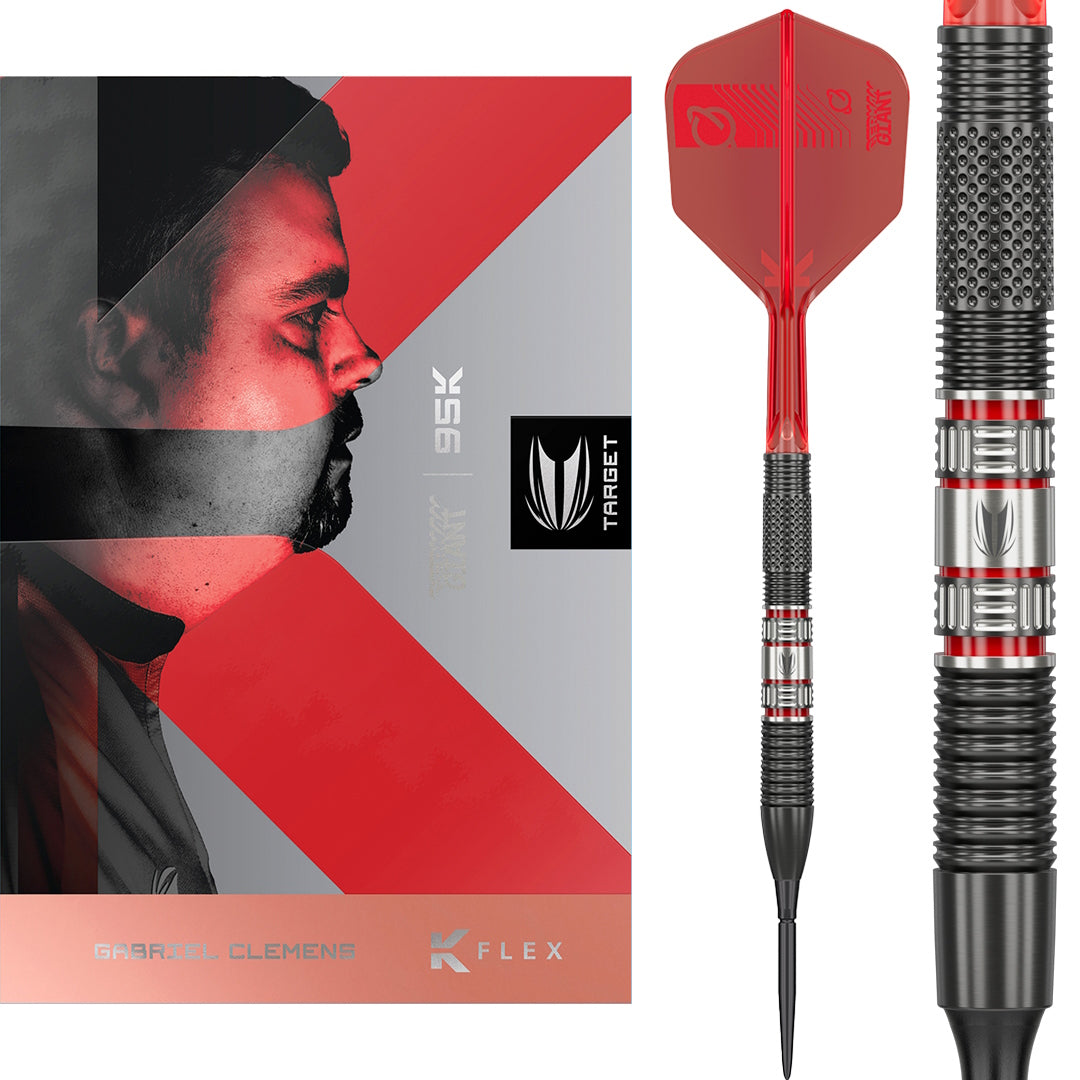 Target Steel Dart Set Gabriel Clemens 95K