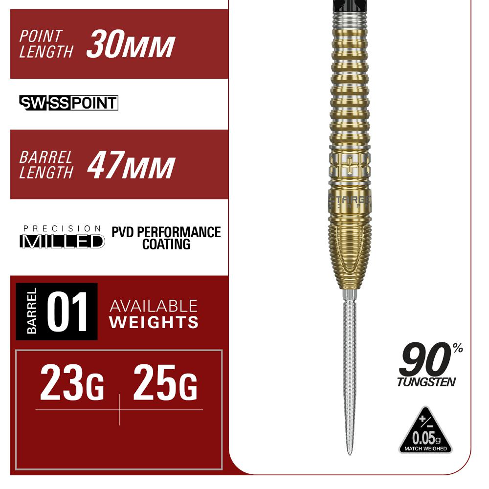 Target Steel Dart Set Harith Lim Hot Shot Gen 3