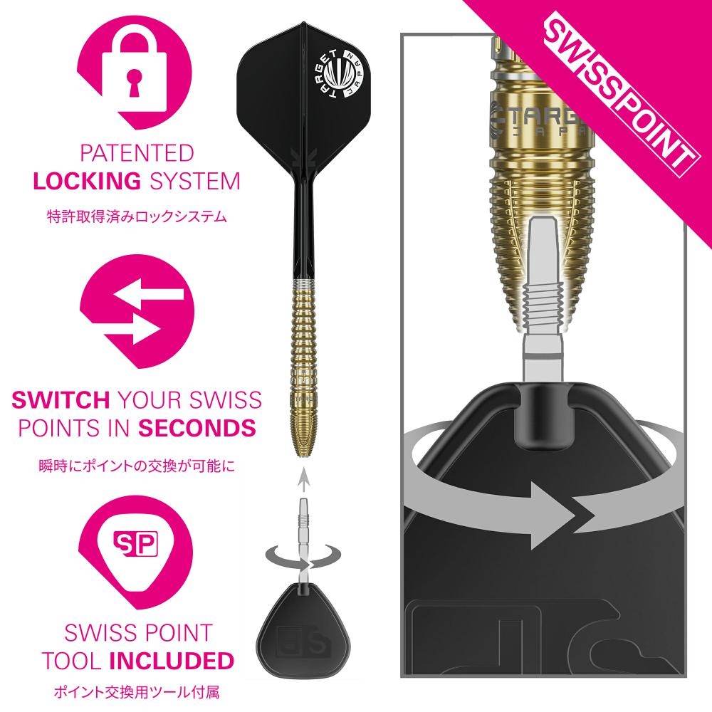 Target Steel Dart Set Harith Lim Hot Shot Gen 3