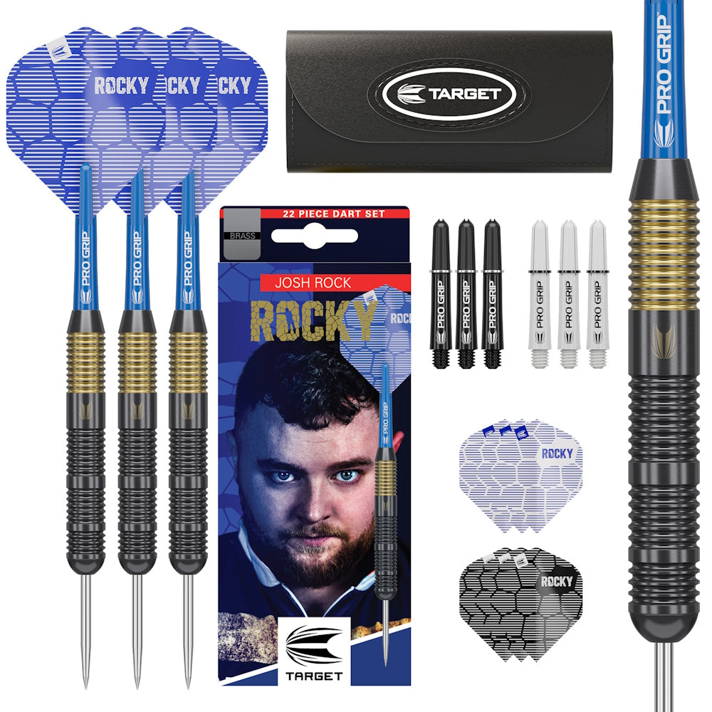 Target Steel Dart Set Josh Rock Brass 22g