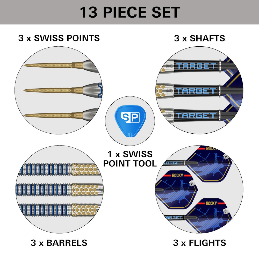 Target Steel Dart Set Josh Rock Gen1