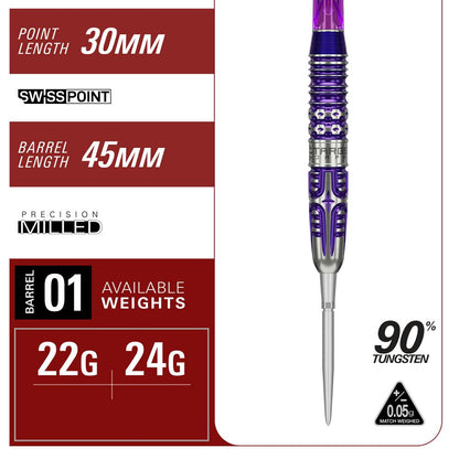 Target Steel Dart Set Kasumi Sato Endeavour Gen 3
