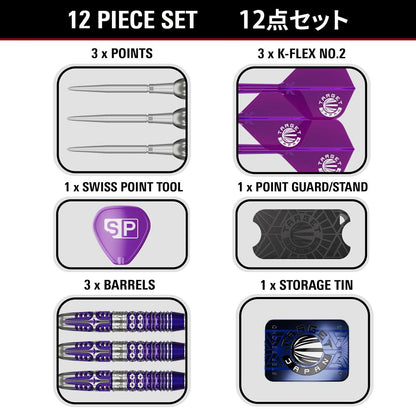Target Steel Dart Set Kasumi Sato Endeavour Gen 3