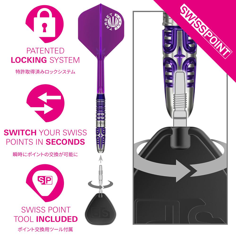 Target Steel Dart Set Kasumi Sato Endeavour Gen 3