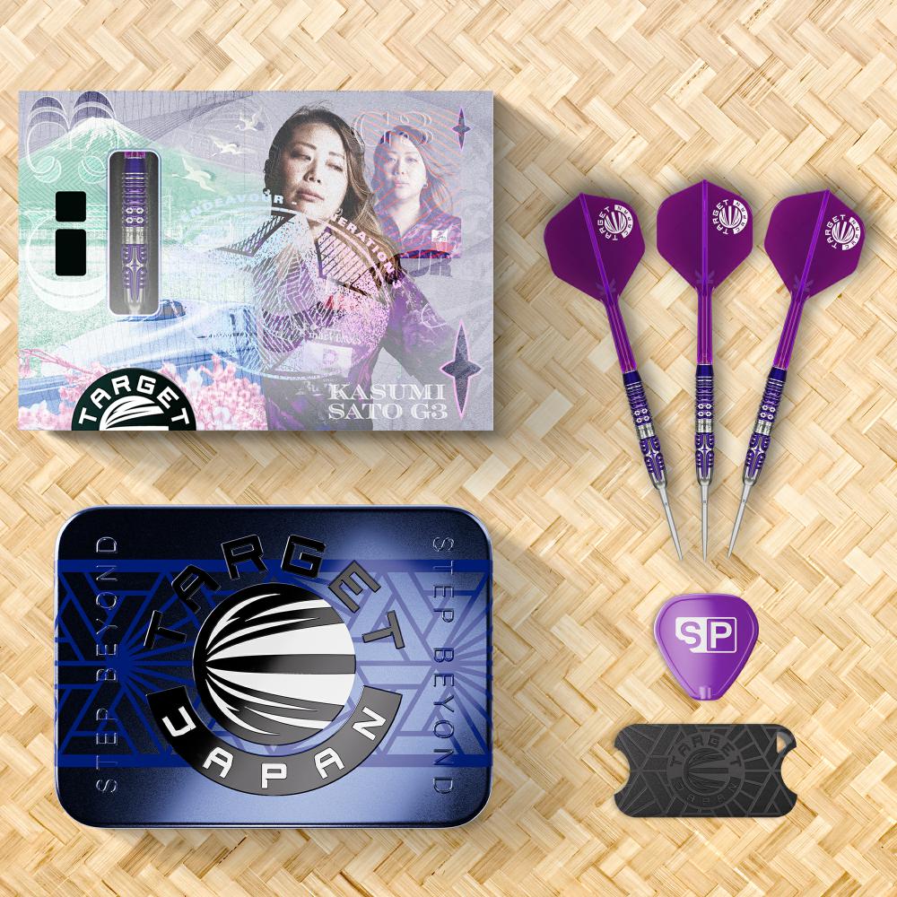 Target Steel Dart Set Kasumi Sato Endeavour Gen 3