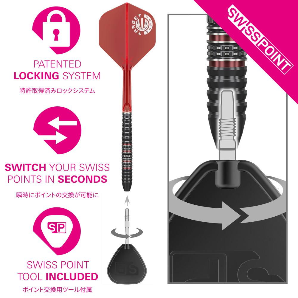 Target Steel Dart Set Kosuzu Iwao Diamond Gen 4