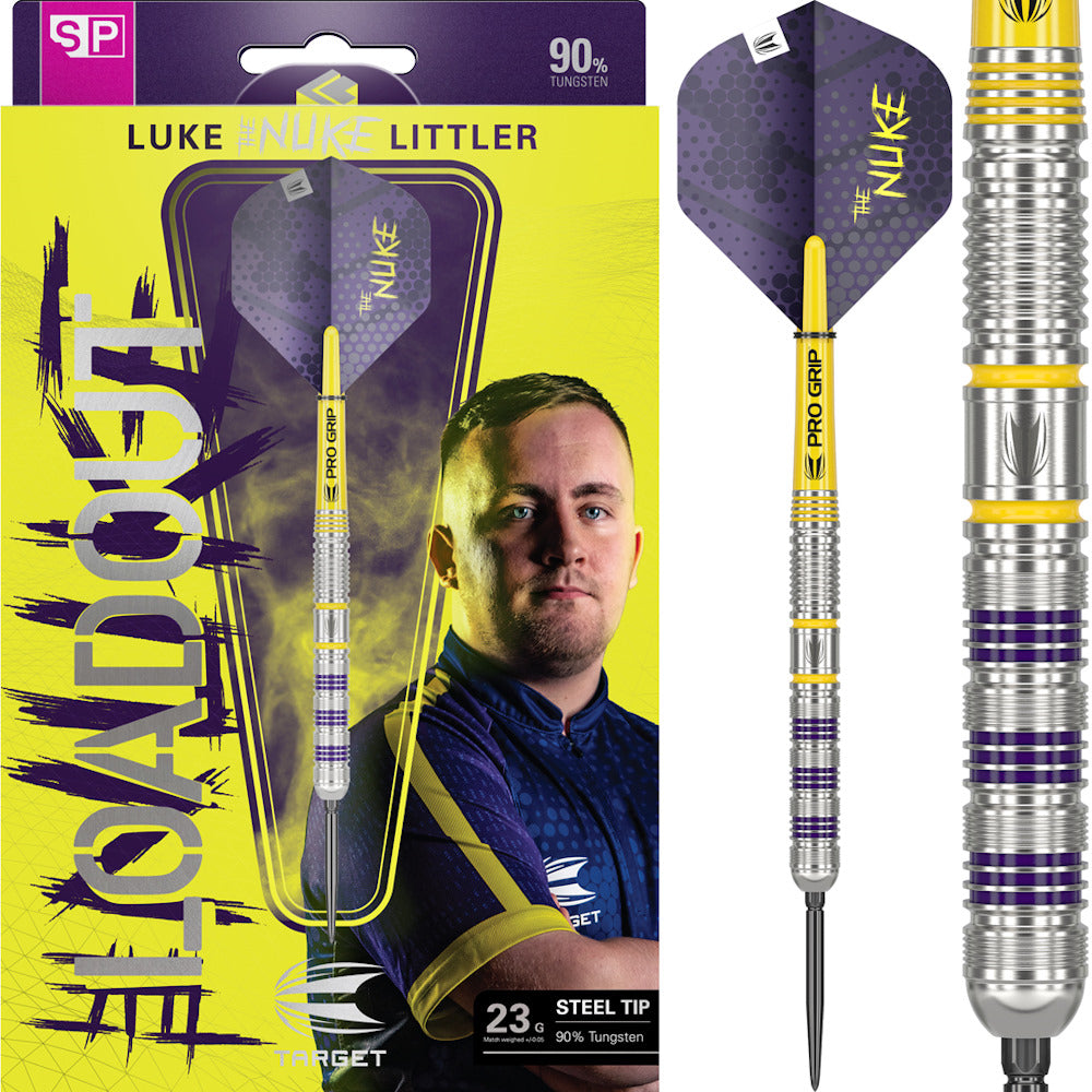 Target Steel Dart Set Luke Littler Loadout