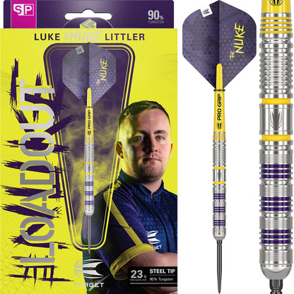 Target Steel Dart Set Luke Littler Loadout