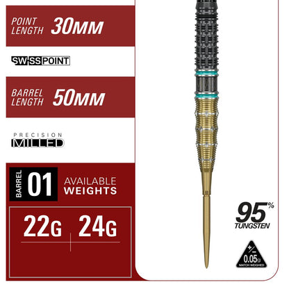 Target Steel Dart Set Mikuru Suzuki Gen 7.5