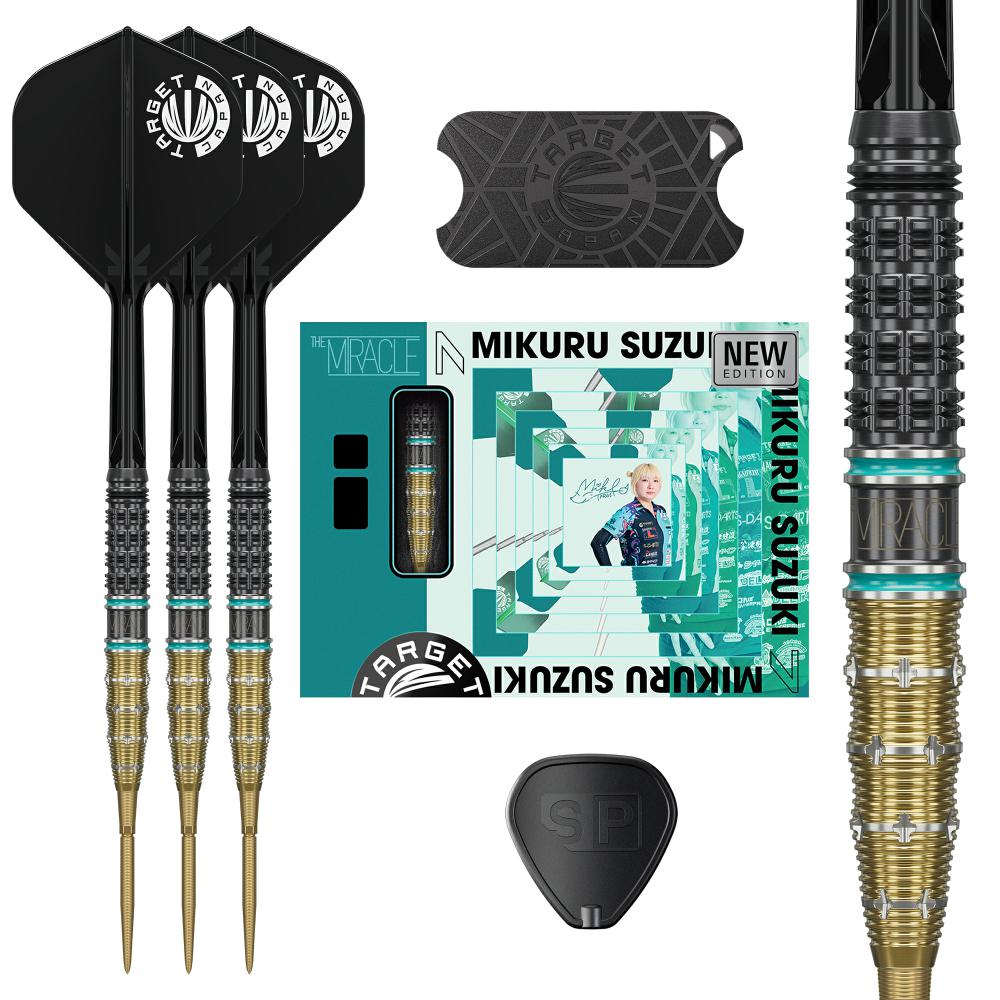 Target Steel Dart Set Mikuru Suzuki Gen 7.5