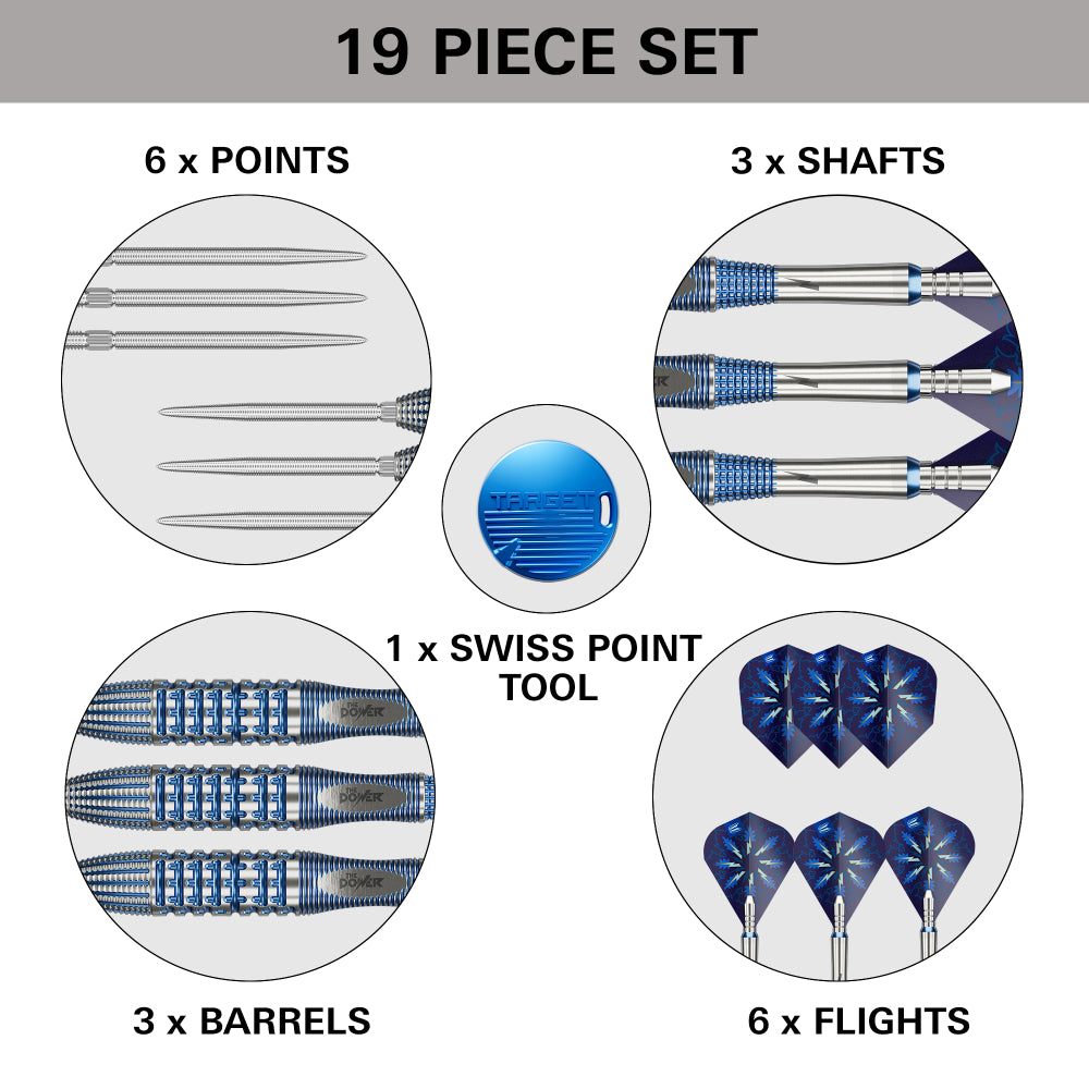 Target Steel Dart Set Phil Taylor Power Gx2