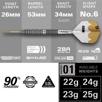 Target Redux 01 Steel Dart