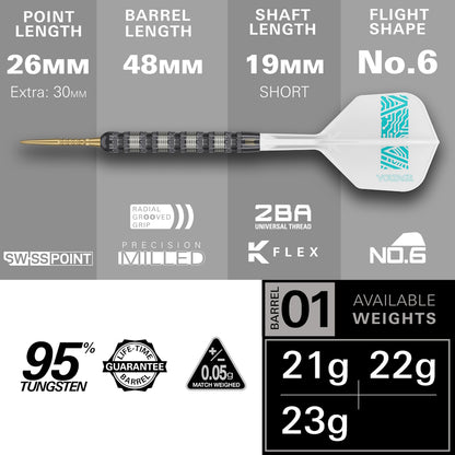 Target Steel Dart Set Rob Cross 95k