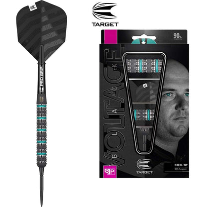 Target Steel Dart Set Rob Cross Black SP