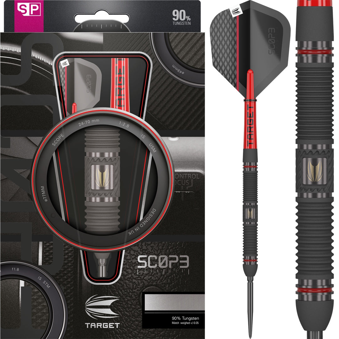 Target Steel Dart Set Scope 01
