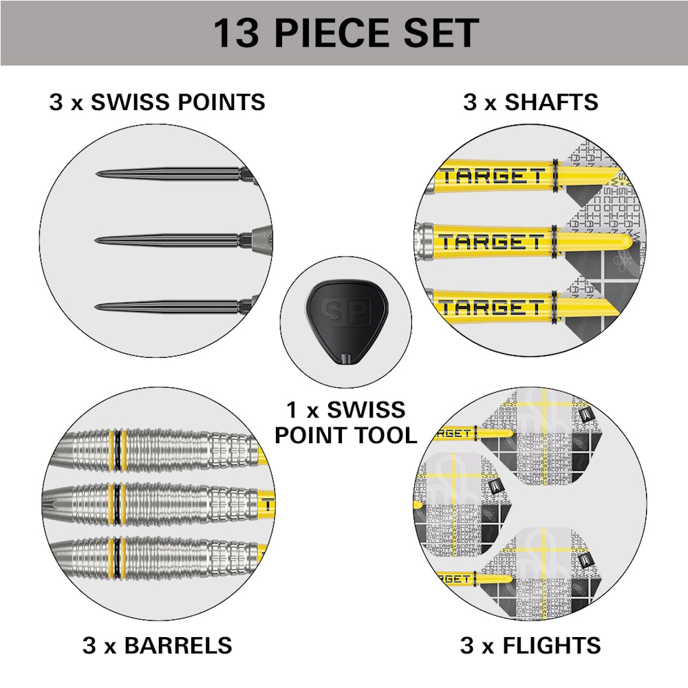 Target Steel Dart Set Scott Williams Gen2