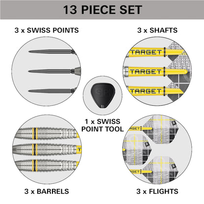 Target Steel Dart Set Scott Williams Gen2