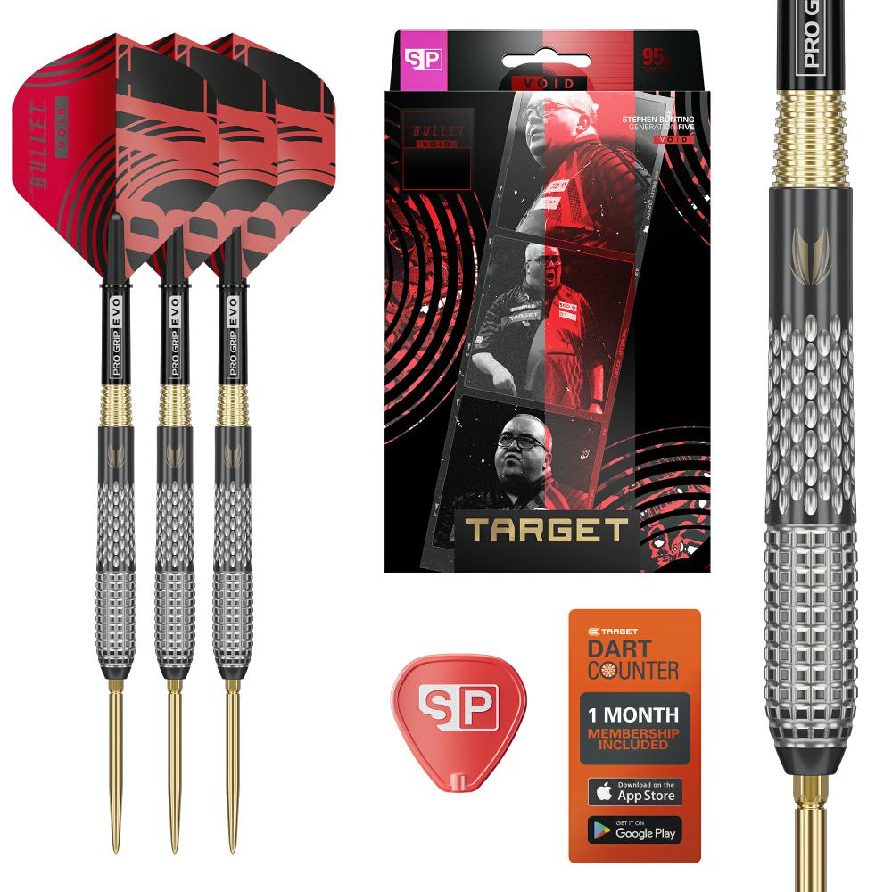 Target Steel Dart Set Stephen Bunting G5 Void