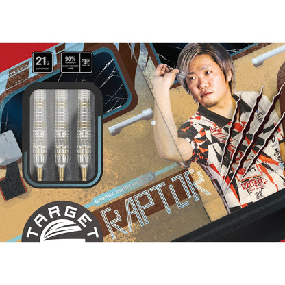 Target Steel Dart Set George Nishitani Raptor Gen 5 21g
